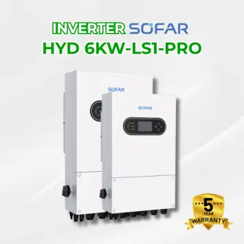 Biến tần hybrid 6kw 1 phase